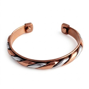 Luxury Pure Copper <b>Bracelet</b> <b>Men</b> Heavy Duty Engraved Metal Kada Bangle Handmade Vintage Floral Carving Cuff Jewelry Wholesale - Product Image 3