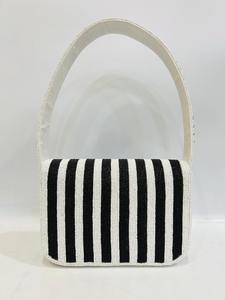 Bolso de mano de verano con cuentas para mujer, bolsos de playa tejidos a mano, bolso de señora, regalo, bolso cruzado bordado - Product Image 3