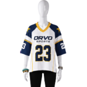 Unisex Custom Mesh Oversized <b>T</b>-<b>Shirt</b> American Football Jersey with Flag Pattern Eco-Friendly for Soccer and Basketball Fans - Product Image 1