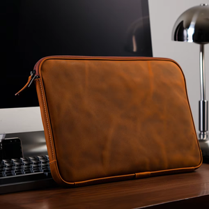 Funda y Estuche para Laptop de Cuero Genuino, Moderno y Duradero, para Macbooks y Laptops, Modelo LS-0247, Venta al Por Mayor - Product Image 6
