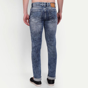 Durable Style Modern Fit Casual <b>Men</b> <b>Jeans</b> Pant Breathable Lightweight Fabric Comfortable <b>For</b> Long <b>Working</b> Hours - Product Image 5