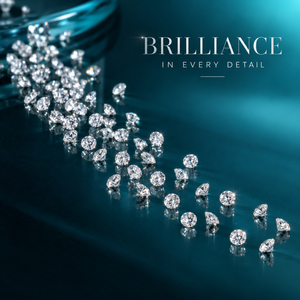 Diamants ronds brillants de taille moyenne cultivés en laboratoire 0,027-0,035 CT |   Diamants en vrac de couleur FG, clarté SI, 1,8-2,0 mm, fourniture en gros pour bijoux - Product Image 3