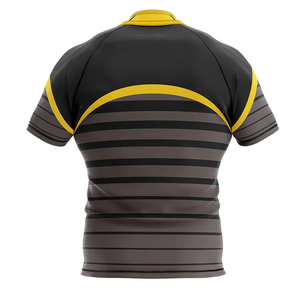 Camiseta de Rugby Sublimada - Manga Corta para Verano, Protección UV, Poliéster Frontal, Alta Calidad, Servicio OEM, Múltiples Tallas - Product Image 3