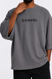 Camisetas personalizables para hombre con estampado DTG, mezcla de algodón y poliéster de alta calidad, estilo casual oversize para uso diario, camiseta gráfica personalizada de corte cuadrado. - Product Image 2