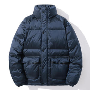 Veste d'hiver imperméable pour homme, légère, chaude, isolée, à capuche, fabricant OEM ODM - Product Image 2