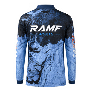 Camiseta de Pesca Personalizada de Manga Larga con Sublimación, Impresión Digital, Protección UV UPF 50, Secado Rápido, para Hombre - Product Image 2