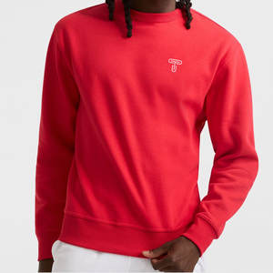 Nueva venta al por mayor liso 100% algodón mezclado en Blanco polar cuello redondo sudadera hombres diseño personalizado sudadera para logotipo personalizado - Product Image 5