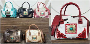 Bolso de Lujo de Piel de Vacuno con Pelo, Estilo Western, Mediano, Diseño Exclusivo, Hecho a Mano, para Mujer, Elegante Bolso de Hombro/Duffel - Product Image 5