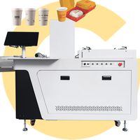 Giftec nouveau 2024 produits cadeaux d'affaires un passage tasse ventilateur papier imprimante numérique papier carte de mariage single pass machine d'impression