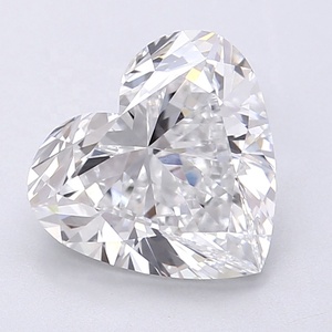 Coupe en forme de cœur parfaite 3.00 CT. Diamant CVD cultivé en laboratoire, couleur D, clarté VVS2, avec certificat IGI, pour une bague de fiançailles moderne - Product Image 1