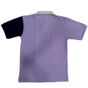 เสื้อยืดผ้าฝ้ายโพลีเอสเตอร์สำหรับผู้ชายเสื้อถักโลโก้ตามสั่ง - Product Image 2