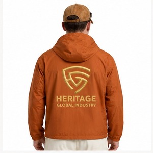 Top Quality Mens Windbreaker Jacket Breathable Performance <b>Coat</b> For Training Jogging Hiking And Everyday Comfort - Product Image 4
