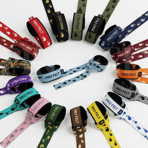 Correas de Levantamiento de Pesas al Por Mayor a Precio Económico, Ropa Deportiva, Soporte de Muñeca de Algodón, Correas de Entrenamiento de Gimnasio con Acolchado de Neopreno - Product Image 1