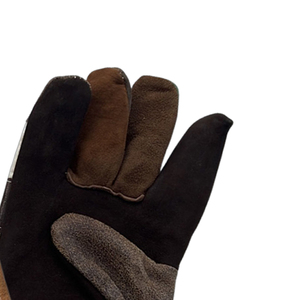 Venta Directa de Fábrica, Guantes de Trabajo de Cuero Vacuno Reforzado con Puño de Goma, Resistentes, Antivibración, a Bajo Precio - Product Image 2