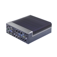 Computadora Industrial Integrada de Fábrica Original, Procesador Intel Core, 6 LAN, 4 Puertos RS232/485, 8 USB, Mini PC Compacta Sin Ventilador