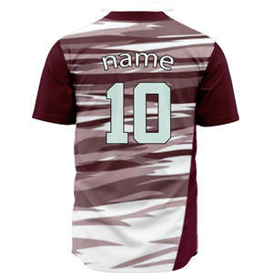 Uniformes de béisbol sublimados personalizados al por mayor, 100% poliéster - Product Image 4