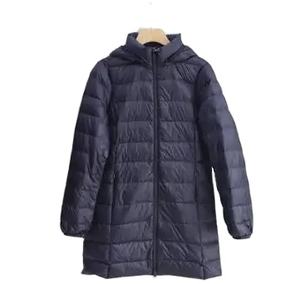 Women's <b>Lightweight</b> Duck Jacket Parka Winter <b>Coat</b> Detachable Hood White Canvas Outwear Pocket <b>Long</b> Warm Big Size Outfit - Product Image 2