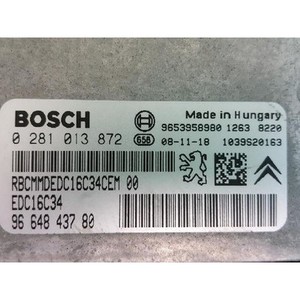 308 ECU et modules informatiques d'occasion 9653958980 - Product Image 2