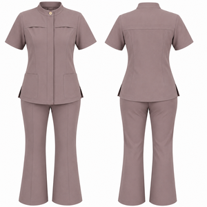 Premium Medical <b>Scrub</b> Set Manufacturer Lightweight Nursing <b>Uniform</b> Healthcare Apparel Supplier Factory - Product Image 1