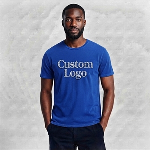 Camiseta de Hombre 100% Algodón, Personalizable al por Mayor, OEM ODM, Camiseta Unisex Lisa de Alta Calidad para Hombre, con Impresión de Logotipo - Product Image 2