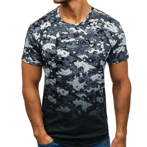 Camiseta de Verano Personalizada Rael Tree, Estilo Oversize y Corto, Camiseta de Camuflaje de Alta Calidad con Impresión Serigráfica para Hombre - Product Image 4
