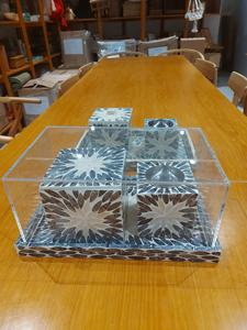 Alta calidad de lujo Ramadán vacaciones Eid Mubarak precio de fábrica Bakhoor quemador de incienso perfecto para regalos Bakhoor 2 Set - Product Image 3