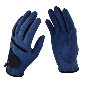 Windproof Waterproof Breathable Lightweight PU Leather Golf <b>Gloves</b> UV Protection Sports Adjustable Wrist Strap Men Women Left - Product Image 1