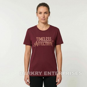 Camiseta Personalizada para Mujer, Color Lavanda Morado, con Diseño Gráfico, Impresión de Logotipo, Algodón y Spandex, Fabricante y Proveedor OEM - Product Image 6