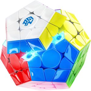 Cubo de Velocidad <span class=keywords><strong>Megaminx</strong></span> Maglev Pentagonal con 160 Imanes, 36 Sensaciones Táctiles Personalizables, Corte de Esquinas a 90 Grados, Cubo Mágico Único - Product Image 1