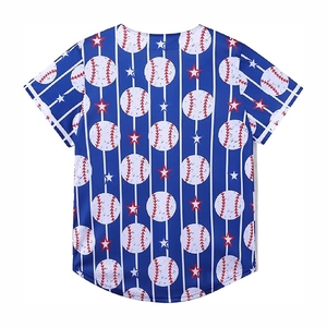 Stylish Sublimated <b>Baseball</b> Jersey with Personalized Name Number Printing for Sports Team Uniforms - Product Image 6
