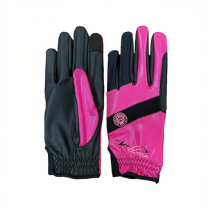Custom TM STARTECH Summer <b>Equestrian</b> Dressage Horse Riding Gloves Breathable Ventilation Mesh Digital Synthetic Leather Palm - Product Image 2