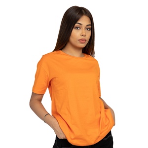Haute qualité 100% coton femmes T-Shirts nouveau Style décontracté col rond couleur unie impression numérique respirant pour l'été - Product Image 5