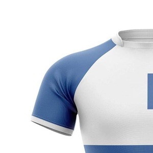 Camiseta Deportiva Personalizada Estilo Streetwear, Sublimada y Bordada, Jersey de Rugby Holgado, Diseña Tu Propio Jersey de Fútbol Americano - Product Image 3