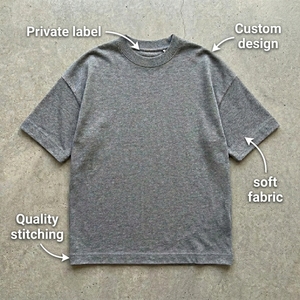 Fournisseur de t-shirts pour activités de plein air, t-shirts en jersey de coton respirants aux couleurs vibrantes pour événements, streetwear, t-shirt ample pour homme - Product Image 5