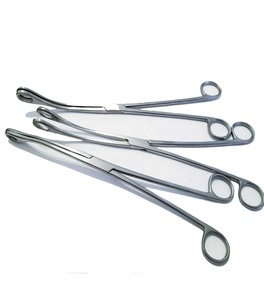 Pinzas Curvas de Precisión Kelly, Acero Inoxidable Plateado, Pinzas de Bloqueo Manual, Certificación CE Clase II para Uso Médico y Dental - Product Image 2