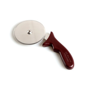 Roulette à pizza professionnelle en acier inoxydable, coupe-pâte robuste, poignée en plastique antidérapante, outils de pâtisserie pour la cuisine - Product Image 1