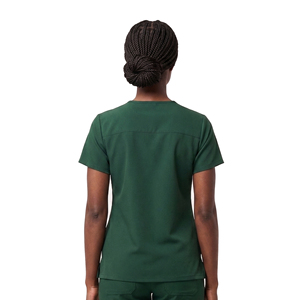 Tenues de Travail Personnalisées pour le Personnel Médical des Hôpitaux / Chemises de Travail pour Infirmières / Chemises de Travail à Col en V pour Femmes - Product Image 2