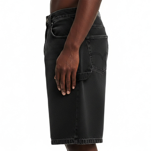 Service OEM sur mesure – Tissu denim 100 % coton, décontracté, uni, coupe-vent, respirant, écologique, anti-plis, séchage rapide, pour homme, coupe ample - Product Image 3