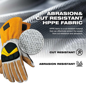 Gants de soudage TIG de haute qualité, personnalisés avec logo, pour hommes, lisses, antidérapants, certifiés CE, anti-coupure, sans latex, pour la sécurité - Product Image 2
