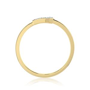 Women's Yellow Gold <b>Diamond</b> <b>Ring</b> Round Brilliant Cut D Color IGI Certified Classic Engagement Style - Product Image 3