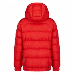 2026 Wholesale Trending Winter Jackets Hooded Zipper <b>Long</b> Sleeve Unisex Black <b>Coats</b> Casual Loose Cotton <b>padded</b> Clothes Apparel - Product Image 5