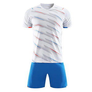 Uniforme de Fútbol Ligero para Equipo, Manga Corta, Personalizado, Calidad Superior, Impresión por Transferencia de Calor, Secado Rápido, Transpirable, Poliéster - Product Image 1