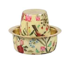 Traditionally used for serving aromatic South Indian <b>filter</b> <b>coffee</b> with authentic taste in brass tumbler and dabara saucer set - Product Image 1