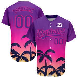 Camiseta de Béisbol Personalizada con Estampado de Grafiti Neón, Transpirable, 100% Poliéster, Cuello en V, Manga Corta, Impresión por Transferencia de Calor, Nombre y Número Personalizados - Product Image 5