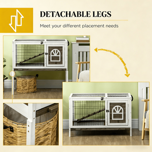 กรงเล่นสำหรับสัตว์เลี้ยงขนาดเล็ก บ้านและเฟอร์นิเจอร์สำหรับสัตว์เลี้ยง - Product Image 5