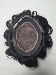 Peluca de Cabello Humano Mono de Primera Calidad Austrian Taz Hair Bangladesh con Estilos Naturales y Ondas Profundas - Product Image 5