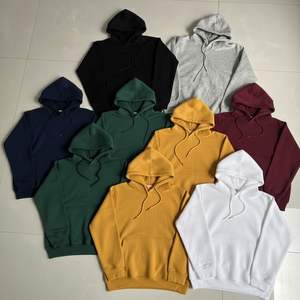 Sweat à capuche vierge de haute qualité, prêt à la vente, style streetwear, en molleton épais avec poche longue, pour homme - Product Image 1