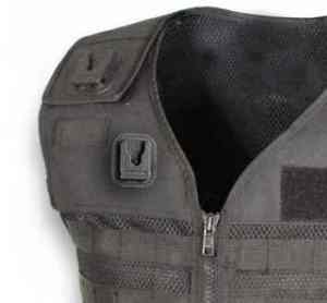 Gilet de sécurité réfléchissant haute visibilité avec fermeture éclair avant, vêtement multifonctionnel tactique pour guide canin, vêtements haute visibilité - Product Image 2