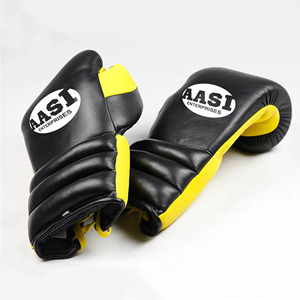Gants de boxe en cuir Pro Style pour entraînement, sparring et sac de frappe, écologiques, taille 8 onces, rose/blanc - Product Image 2