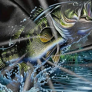 Chemise de pêche unisexe grande taille à manches longues UPF 50+, séchage rapide, respirante, protection UV, vêtements de pêche sportive - Product Image 2